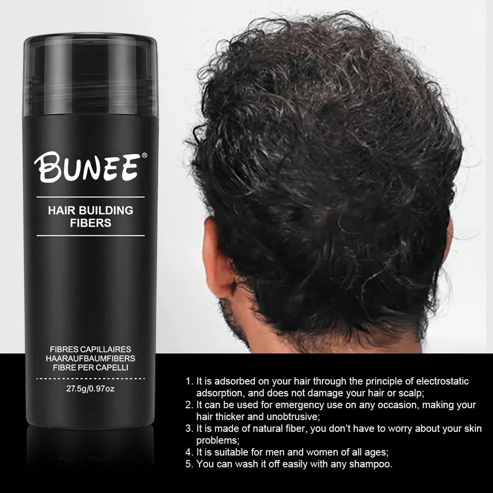Hair Building Fibers for Thinning Hair - Instant Thickening