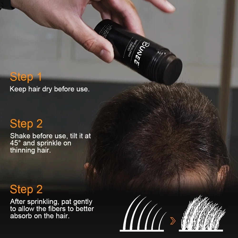 Hair Building Fibers for Thinning Hair - Instant Thickening