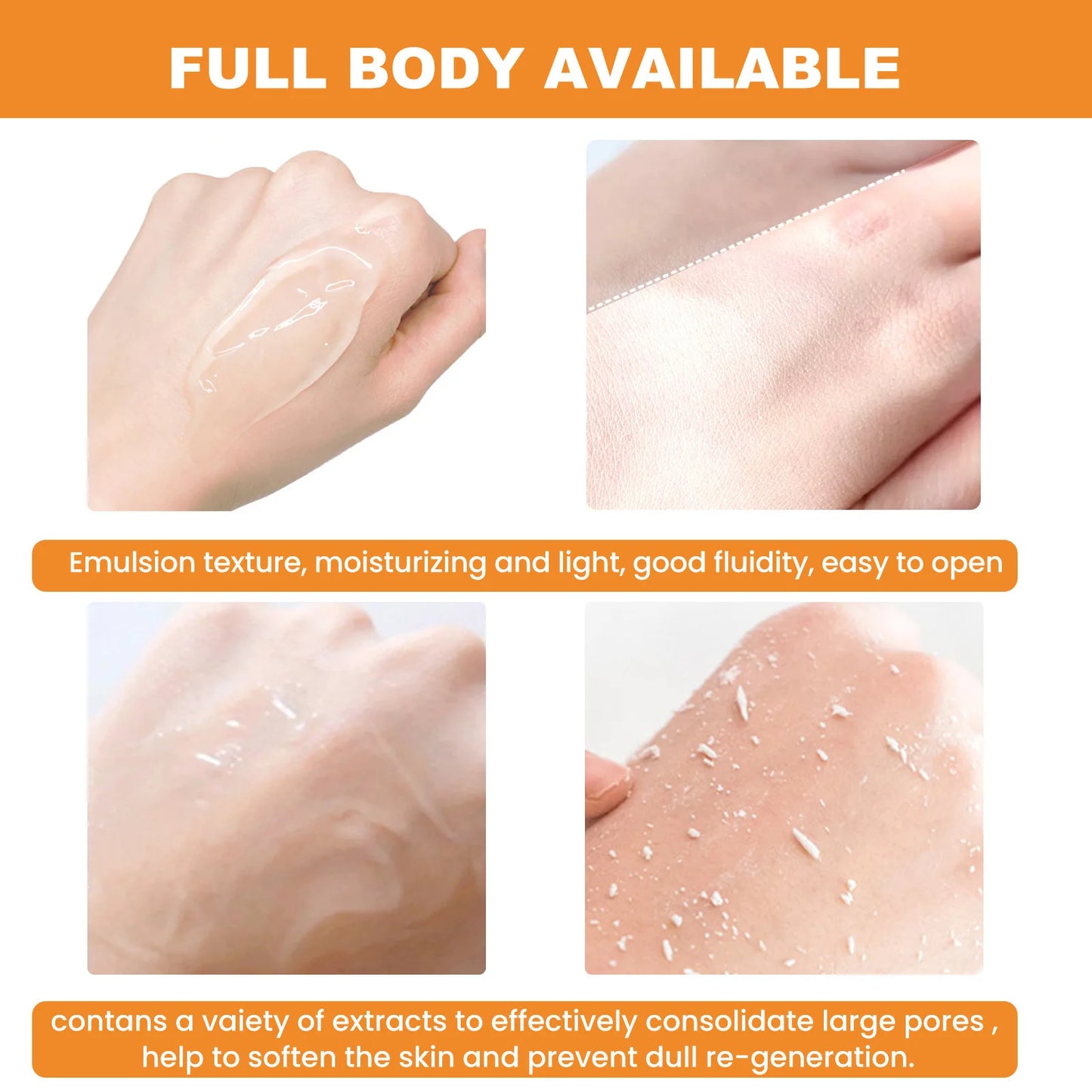 Exfoliating Gel for Face - Dead Skin Remover & Brightener