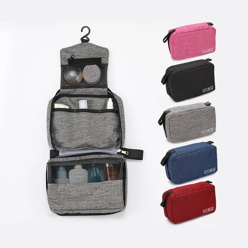 Travel Toiletry Bag for Men - Wet Dry Separation Organizer