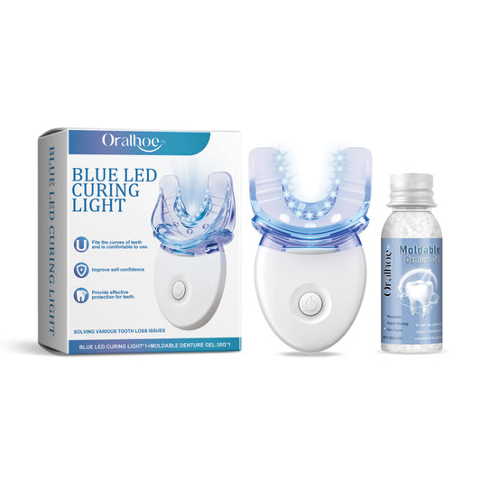 Teeth Whitening Kit - Portable LED Light Treatment