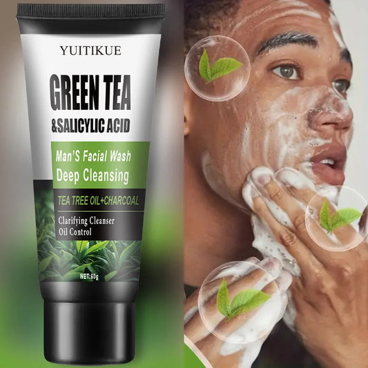 Face Wash for Men - Salicylic Acid Deep Cleanser