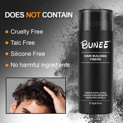Hair Building Fibers for Thinning Hair - Instant Thickening