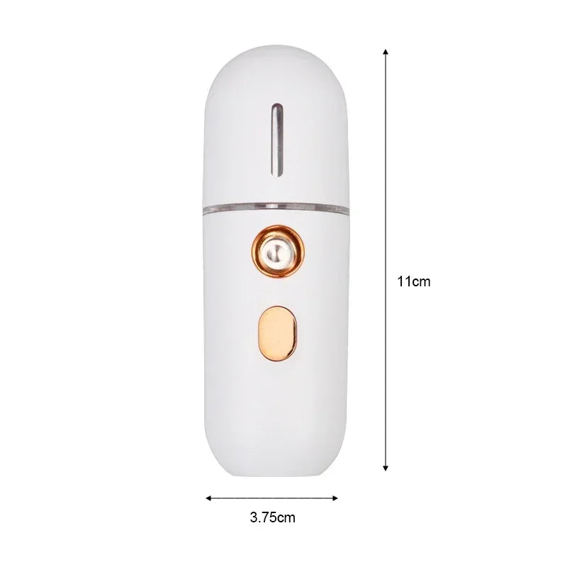 Facial Steamer for Men - Portable Hydrating Mist Device