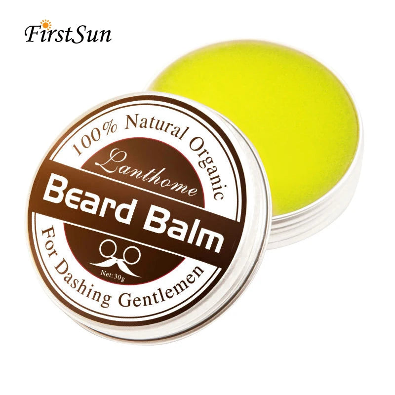 Beard Balm & Wax for Men - Moisturizing Styling Cream
