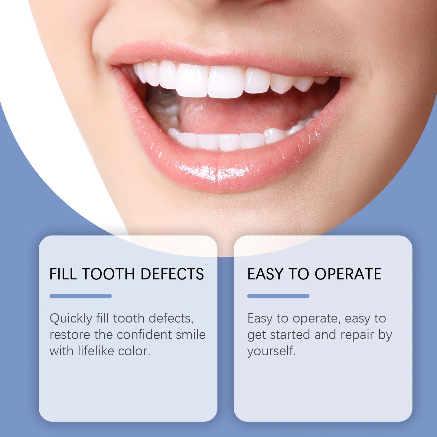Teeth Whitening Kit - Portable LED Light Treatment