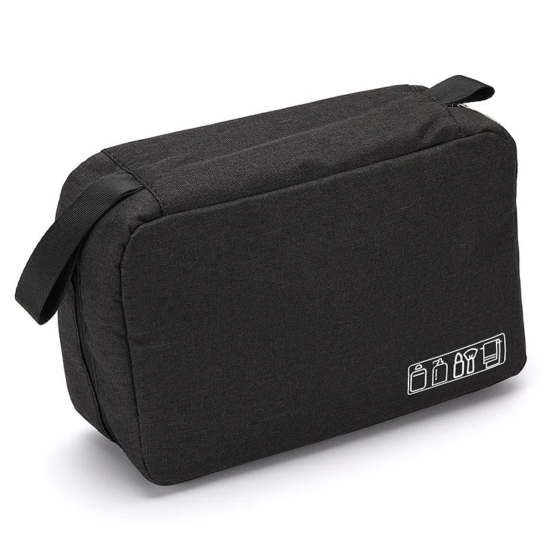 Travel Toiletry Bag for Men - Wet Dry Separation Organizer
