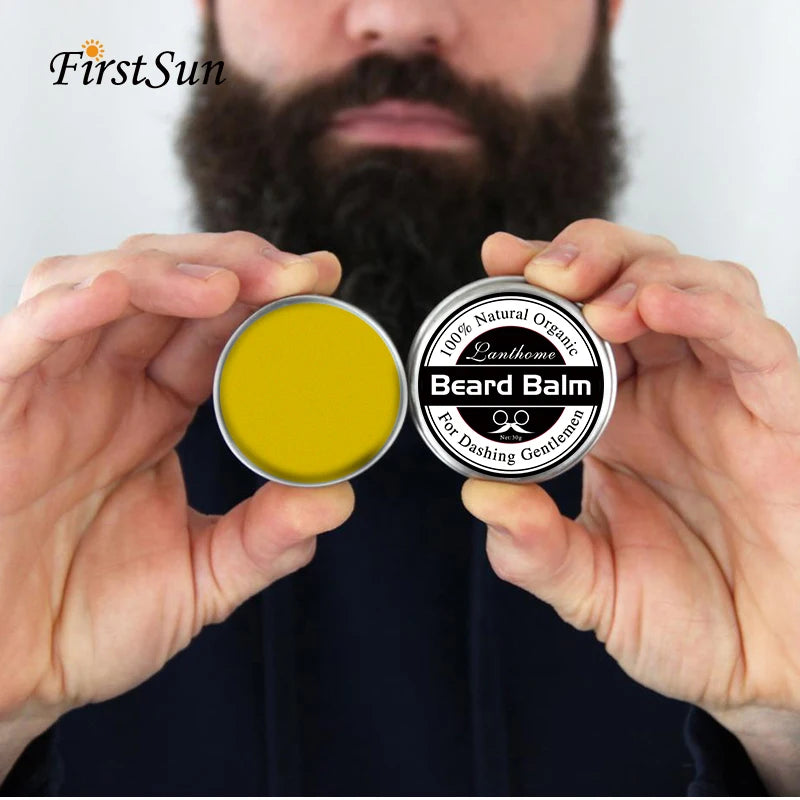 Beard Balm & Wax for Men - Moisturizing Styling Cream
