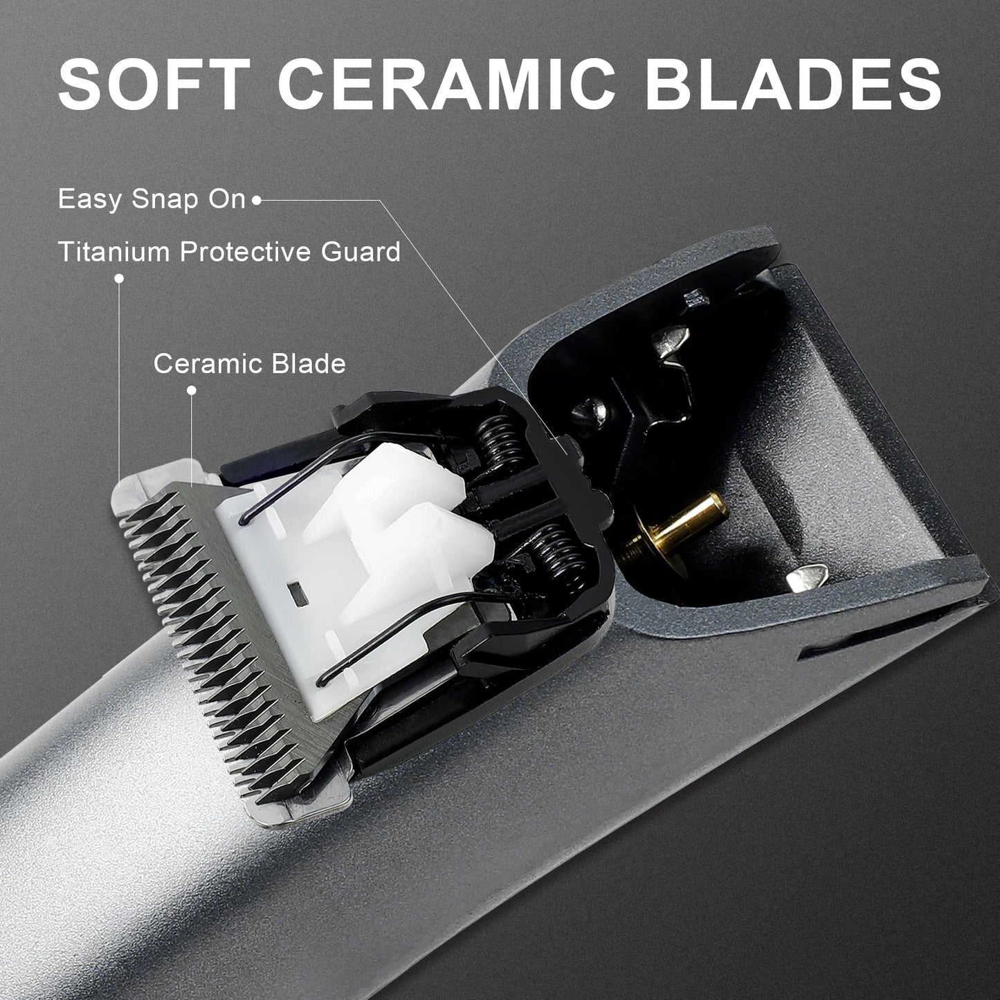 Body Hair Trimmer for Men - Waterproof Groin & Body Groomer