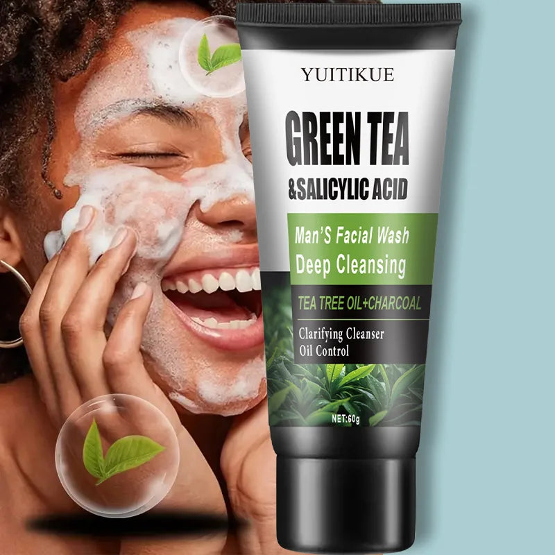 Face Wash for Men - Salicylic Acid Deep Cleanser