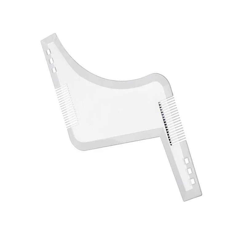 Beard Shaping Tool for Men - Styling Template & Comb