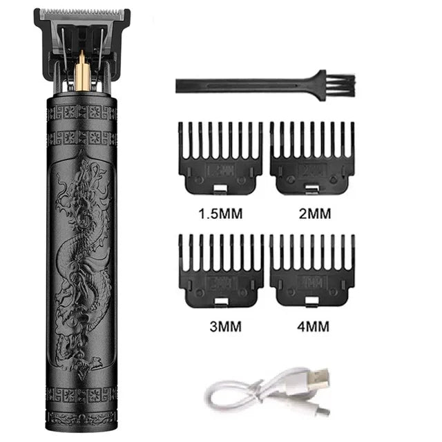 Hair Clipper & Nose Trimmer Kit for Men - Rechargeable